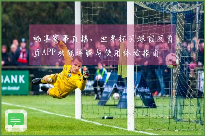 畅享赛事直播,世界杯买球官网首页APP功能详解与使用体验指南